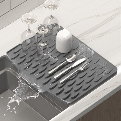 Silicone Dish Drying Mat for Kitchen